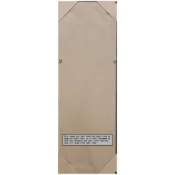 17" X 51" Regis Narrow Framed Full Length On The Door Mirror Light Brown - Amanti Art -Safavieh Outlet Store GUEST 3bdbed4e 4d19 49fd 9407 35ab63ae2738 2