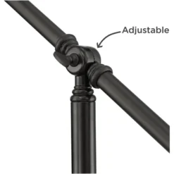 360 Lighting Traditional Pharmacy Floor Lamp With USB Charging Port 55" Tall Dark Bronze Dome Shade Adjustable Arm Living Room Reading -Safavieh Outlet Store GUEST 3ef6b937 a20e 4cc4 9d82 35fc53169694