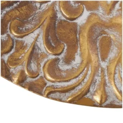 Metal Floral Wall Decor With Embossed Details Gold - Olivia & May -Safavieh Outlet Store GUEST 3f72c53c dd6e 4e2c 8b7a 81b9f59b5740