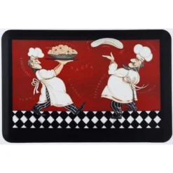 Pizza Pasta Chefs Designer Chef Oil & Stain Resistant Anti-Fatigue Kitchen Floor Mat -Safavieh Outlet Store GUEST 40b38f8c 410c 4df8 a14c e7b66a726f0e
