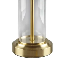 Set Of 2 Clarity Glass Table Lamp Gold - 510 Design -Safavieh Outlet Store GUEST 4345e2d9 f175 46da 81db fdba69f1e057