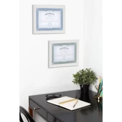 8.5" X 11" Kieva Document Frame White - DesignOvation -Safavieh Outlet Store GUEST 44070f74 4506 4426 ad33 3b0ff5a21389