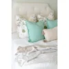 Mint Green Linen Down Alternative Pillow
