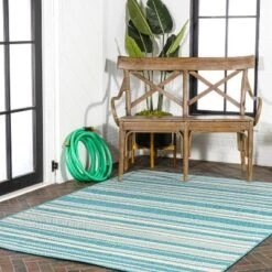 Castara Wavy Stripe Modern Indoor/Outdoor Area Rug - JONATHAN Y -Safavieh Outlet Store GUEST 45166b95 7f5b 4a39 827c dc294d7f53c6