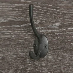 Woodbury Wall Shelf With Cubbies And Hooks Woodgrain - RiverRidge Home -Safavieh Outlet Store GUEST 4543568e 11ab 48ac 99d0 08734012632a