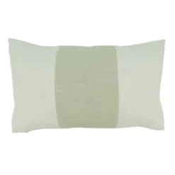 Saro Lifestyle Saro Lifestyle Throw Pillow Cover With Band Design -Safavieh Outlet Store GUEST 45e99390 a09d 49cd 82f4 28915480598b