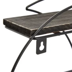 Farmlyn Creek Metal Crescent Moon Wall Shelf, Rustic Home Wall Decor For Crystals, Essential Oils, Plants, 12 X 12 X 3 In -Safavieh Outlet Store GUEST 45fd280c 2946 4b63 b1a7 83d53f6f35b4