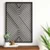 Geometric MDF Wood Wall Panel Black - Project 62™