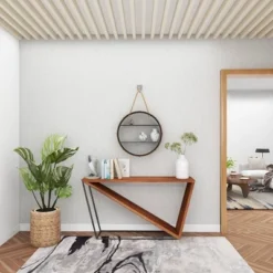 Metal Round 2 Shelf Wall Shelf With Hanging Rope Black - Olivia & May -Safavieh Outlet Store GUEST 46cee1c9 2b61 47d9 a7a7 7feccfce58c9