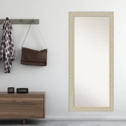 30" X 66" Non-Beveled Fair Baroque Cream Wood Full Length Floor Leaner Mirror - Amanti Art 12 30" X 66" Non-Beveled Fair Baroque Cream Wood Full Length Floor Leaner Mirror - Amanti Art -Safavieh Outlet Store GUEST 48321c55 b4c0 425b bb1c 57d48dc8a90e