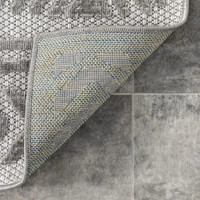 NuLOOM Mikala Raised Global Indoor And Outdoor Patio Area Rug 6 NuLOOM Mikala Raised Global Indoor And Outdoor Patio Area Rug - Image 6