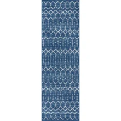 Moroccan Hype Boho Vintage Diamond Area Rug - JONATHAN Y