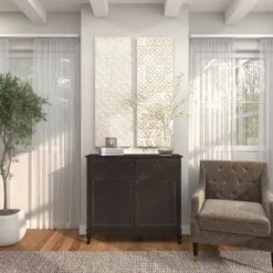 Set Of 2 Wooden Geometric Intricately Carved Wall Decors White - Olivia & May -Safavieh Outlet Store GUEST 4a71b2d6 0714 46cb 88b5 998104556352