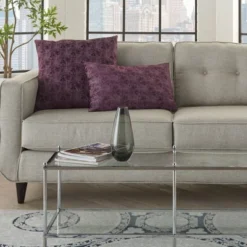 Life Styles Erased Velvet Throw Pillow - Mina Victory -Safavieh Outlet Store GUEST 4b136880 6cea 4929 89b2 929029c6d5c7