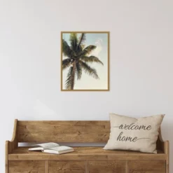 16" X 20" Coconut Palm By Olivia Joy Framed Canvas Wall Art - Amanti Art -Safavieh Outlet Store GUEST 4bad1905 1db5 4083 b0bb adcc6c7e213e