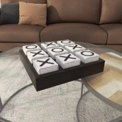 14" Contemporary Wooden Tic Tac Toe Sculpture Black - Olivia & May 35 14" Contemporary Wooden Tic Tac Toe Sculpture Black - Olivia & May -Safavieh Outlet Store GUEST 4d95f76b 771c 45f0 b3aa 0b9f87086b8a