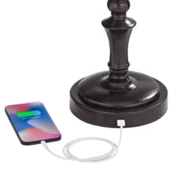 Regency Hill Corey Bronze Swing Arm USB Desk Lamps Set Of 2 With Socket -Safavieh Outlet Store GUEST 4e7f92fe 5652 4145 99e4 1fb683498a01