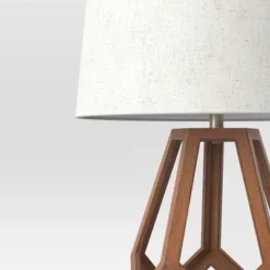 Large Wood Geo Assembled Table Lamp - Threshold™ -Safavieh Outlet Store GUEST 4e826a9e 70e6 444a b5c1 561396ae69fb