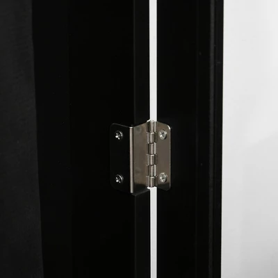 HOMCOM 24" X 32" Jersey Display Case, Memorabilia Acrylic Shadow Box With And Hanger, Black 4 HOMCOM 24" X 32" Jersey Display Case, Memorabilia Acrylic Shadow Box With And Hanger, Black - Image 4