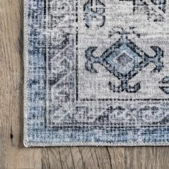 NuLOOM Eva Machine Washable Vintage Faded Medallion Area Rug -Safavieh Outlet Store GUEST 4ef712e4 3924 4efe 9388 2a5a9fa3b741