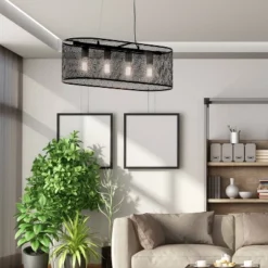 30" 4-Light Gianna Chandelier Black - River Of Goods 12 30" 4-Light Gianna Chandelier Black - River Of Goods -Safavieh Outlet Store GUEST 527359a2 25f7 4790 8712 a73c76b75c3c