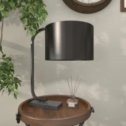 Traditional Metal Table Lamp Black - Olivia & May -Safavieh Outlet Store GUEST 5360e6dc 471c 419e a5be 3dd32f1a665a