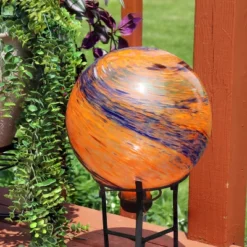 Sunnydaze Decor Sunnydaze Indoor/Outdoor Artistic Gazing Globe Glass Garden Ball For Lawn, Patio Or Indoors - 10" Diameter 7 Sunnydaze Decor Sunnydaze Indoor/Outdoor Artistic Gazing Globe Glass Garden Ball For Lawn, Patio Or Indoors - 10" Diameter -Safavieh Outlet Store GUEST 541bb0b8 865d 4bf8 92d0 7d72a2295294