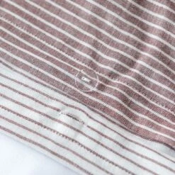 Multi 3 Piece Standard Cotton Textured Comforter Brick Duvet Cover Sets Ultra Soft Breathable With Button - The Pop Home -Safavieh Outlet Store GUEST 543ffeed fee1 463c 800f 2220e120effa