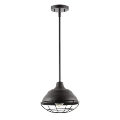 Light Levi Industrial Farmhouse Iron Linear LED Pendant Oil Rubbed Bronze - JONATHAN Y -Safavieh Outlet Store GUEST 56c7c65b 69fb 4cb3 8ed2 f33563ca8b2d