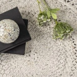 NuLOOM Kyla Handmade Braided Farmhouse Round Area Rug -Safavieh Outlet Store GUEST 58af39d3 3082 4ec4 9468 e61cbd60d077