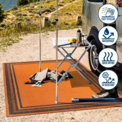 James Modern Border Stripe Indoor/Outdoor Area Rug - JONATHAN Y -Safavieh Outlet Store GUEST 59cb2b10 3ff8 4832 95d0 ca0d99d888ad