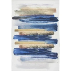 Nourison Washables Abstract Brushstroke Indoor Non-Skid Area Rug -Safavieh Outlet Store GUEST 59ecafd2 933a 4cea 866a 56585be8f406