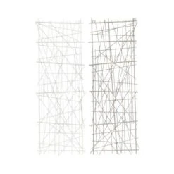 Set Of 2 Metal Geometric Overlapping Lines Wall Decors - CosmoLiving By Cosmopolitan 11 Set Of 2 Metal Geometric Overlapping Lines Wall Decors - CosmoLiving By Cosmopolitan -Safavieh Outlet Store GUEST 5b5a2f9b 92c7 4eef 9aa2 c9a5d5a4f40b