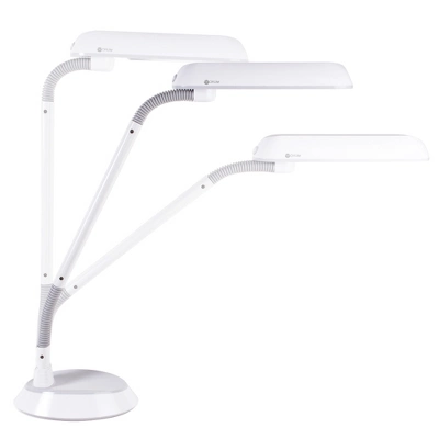 37" 18W FlexArm Plus Refresh Desk Lamp White (Includes CFL Light Bulb) - OttLite 2 37" 18W FlexArm Plus Refresh Desk Lamp White (Includes CFL Light Bulb) - OttLite - Image 2