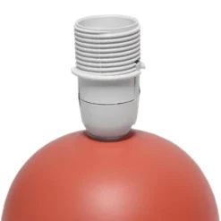 8.66" 2pk Petite Ceramic Orb Base Bedside Table Lamps With Matching Tapered Drum Shade Orange - Creekwood Home 12 8.66" 2pk Petite Ceramic Orb Base Bedside Table Lamps With Matching Tapered Drum Shade Orange - Creekwood Home -Safavieh Outlet Store GUEST 5d19d66b e58e 46ed b02f 7170cc7cf35b