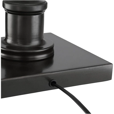 Regency Hill Industrial Adjustable Swing Arm Pharmacy Floor Lamp With USB Charging Port 54" Tall Dark Bronze Living Room Reading 5 Regency Hill Industrial Adjustable Swing Arm Pharmacy Floor Lamp With USB Charging Port 54" Tall Dark Bronze Living Room Reading - Image 5