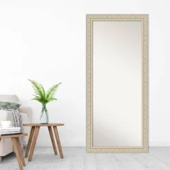 30" X 66" Non-Beveled Fair Baroque Cream Wood Full Length Floor Leaner Mirror - Amanti Art 14 30" X 66" Non-Beveled Fair Baroque Cream Wood Full Length Floor Leaner Mirror - Amanti Art -Safavieh Outlet Store GUEST 617beca6 d464 42ae a0cd a8c0cd8805a5