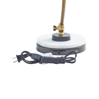 16" Metal Desk Lamp With Spotlight Shade Black - Olivia & May 4 16" Metal Desk Lamp With Spotlight Shade Black - Olivia & May - Image 4