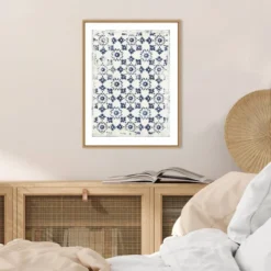 18" X 24" Navy Geo III By Aimee Wilson Framed Canvas Wall Art - Amanti Art 9 18" X 24" Navy Geo III By Aimee Wilson Framed Canvas Wall Art - Amanti Art -Safavieh Outlet Store GUEST 6202b44a 474c 4df7 82a1 fabf0e732656