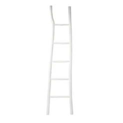 16.5"x70" Decorative Painted Wood Ladder White - Storied Home -Safavieh Outlet Store GUEST 625191fc e643 4ec7 a1be 673c2e929b89