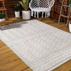 Xlendi High-Low Pile Moroccan Geometric Indoor/Outdoor Area Rug - JONATHAN Y -Safavieh Outlet Store GUEST 625b626e 417f 496d ab32 a030d3f689f3