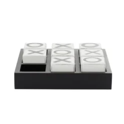 14" Contemporary Wooden Tic Tac Toe Sculpture Black - Olivia & May 27 14" Contemporary Wooden Tic Tac Toe Sculpture Black - Olivia & May -Safavieh Outlet Store GUEST 62739e7c 7486 49bd 9923 bd4d208fa77c