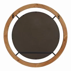 32" X 32" Whalen Round Wall Mirror Brown - Kate & Laurel All Things Decor -Safavieh Outlet Store GUEST 637c1a38 d9e1 4609 9ce0 4c493c35fb55