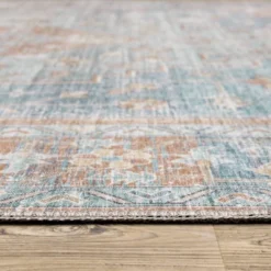 Marcel Bohemian Border Medallion Area Rug Orange/Blue - Captiv8e Designs -Safavieh Outlet Store GUEST 63fdeb9a 0e8c 464e b0f9 d861df25000c