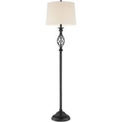 Franklin Iron Works Annie Rustic Floor Lamp With Black Riser 67 1/2" Tall Bronze Iron Scroll Cream Hardback Drum Shade For Living Room Bedroom Office 12 Franklin Iron Works Annie Rustic Floor Lamp With Black Riser 67 1/2" Tall Bronze Iron Scroll Cream Hardback Drum Shade For Living Room Bedroom Office -Safavieh Outlet Store GUEST 65331db8 0f78 45f2 87cb b9a16795758e