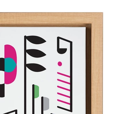 18" X 24" Sylvie Music Notes Framed Canvas Wall Art By Rachel Lee Natural - Kate And Laurel 2 18" X 24" Sylvie Music Notes Framed Canvas Wall Art By Rachel Lee Natural - Kate And Laurel - Image 2