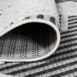 Jazz High-Low Pile Art Deco Geometric Indoor/Outdoor Area Rug - JONATHAN Y -Safavieh Outlet Store GUEST 660f0038 791e 4f92 a3c7 892f17ad753e