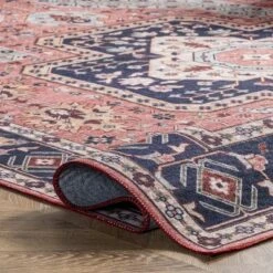 NuLOOM Amber Machine Washable Floral Aztec Area Rug -Safavieh Outlet Store GUEST 688ee611 91c9 4127 adf7 1cecc18cf78f