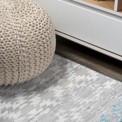 Ancient Faded Trellis Area Rug - JONATHAN Y 6 Ancient Faded Trellis Area Rug - JONATHAN Y - Image 6