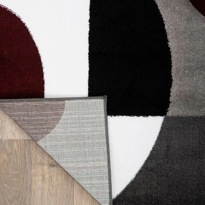 World Rug Gallery Modern Geometric Area Rug 3 World Rug Gallery Modern Geometric Area Rug - Image 3
